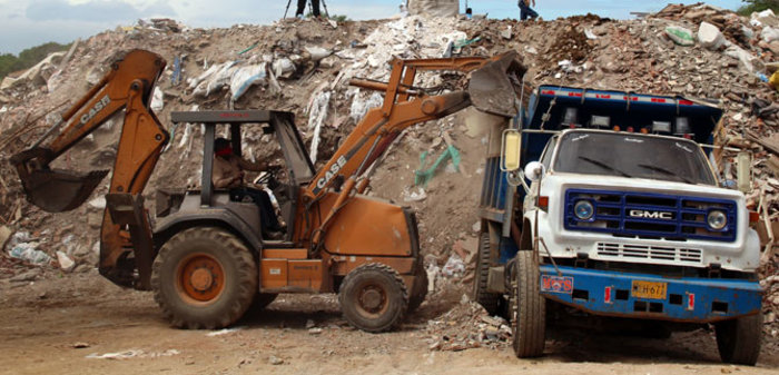 Directora del Dagma anuncia que pronto habrá Centro de Aprovechamiento de Escombros