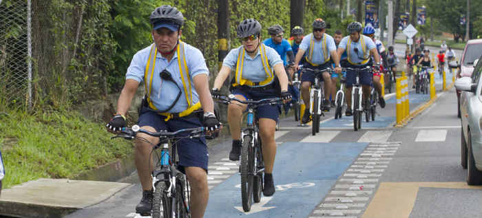 Agentes de tránsito en bicicleta patrullarán cicloinfraestructura de Cali