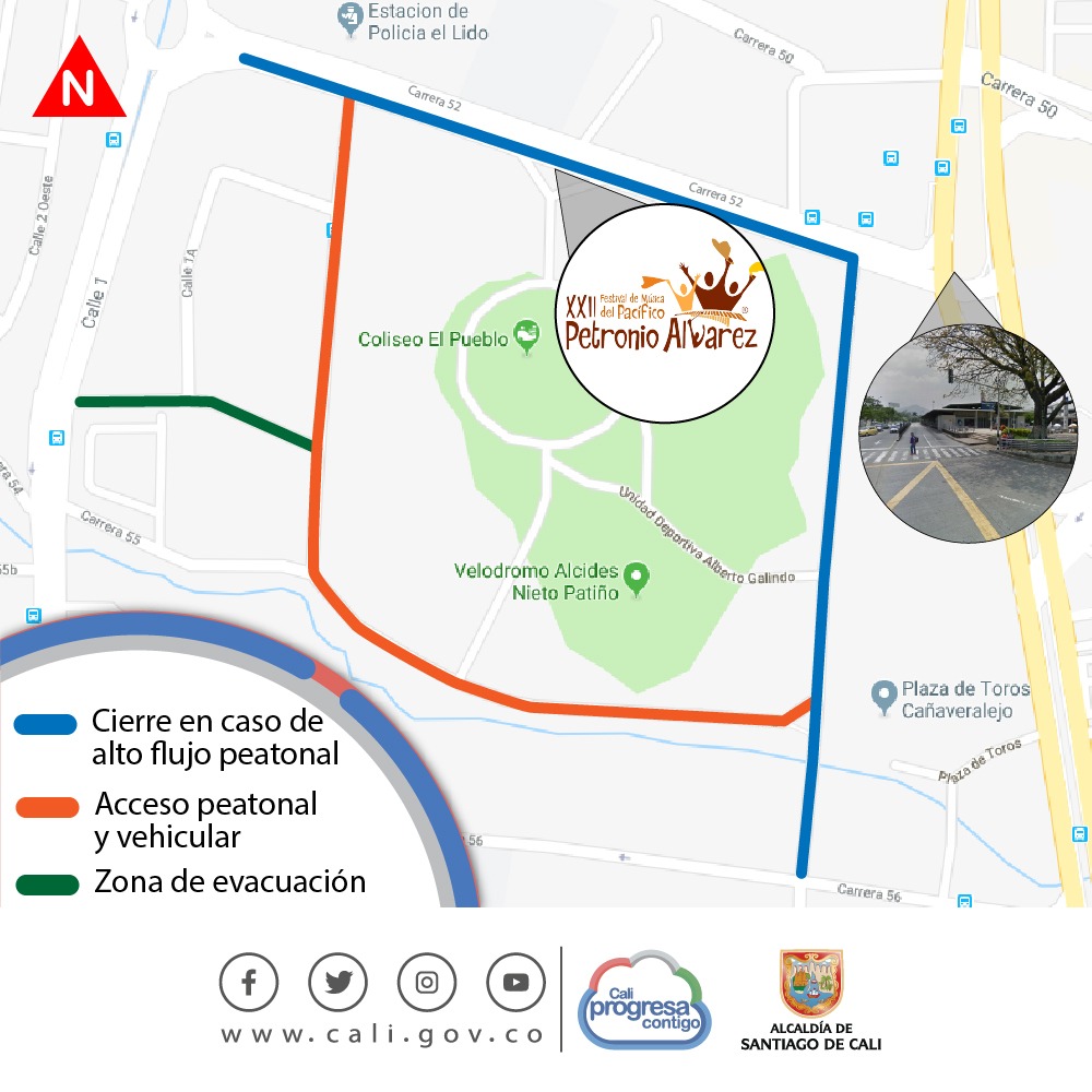 25 agentes de tránsito regularán la movilidad en vías de acceso al Festival Petronio Álvarez 