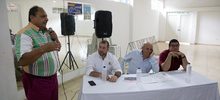 Alcalde Armitage presenta obras de reposición de redes hidráulicas en la comuna 16