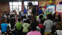 Alcaldía de Santiago de Cali celebró la navidad con los niños de comunas vulnerables