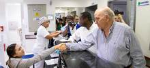 Líderes comunitarios validan gestión del alcalde Armitage en el hospital Carlos Carmona Montoya