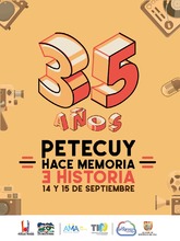 Barrio Petecuy celebrará sus 35 años de fundación