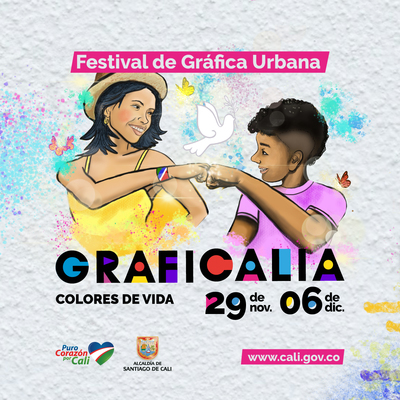 Conoce los ganadores de la convocatoria del festival “Graficalia, colores de vida 2022”