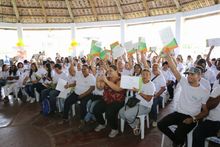 Más de un centenar de personas participaron del modelo de formación ciudadana “Calimío dice Paz”