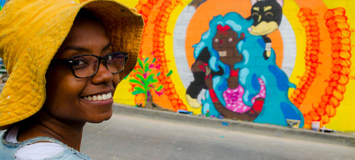 Los caleños le dijeron sí a la vida a través del color en el festival Graficalia