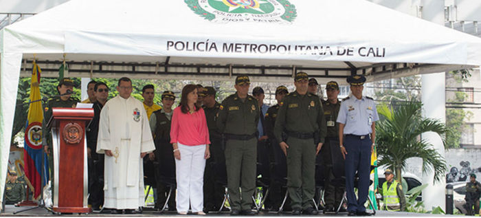 Secretaria de Gobierno reconoce labor del comandante de la Policía Metropolitana