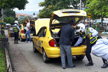 Operativos a pistas de taxis en Cali buscan garantizar la seguridad del servicio