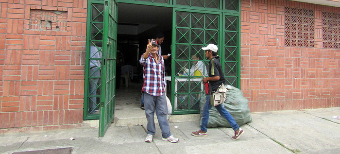 Habitantes de calle están llegando al hogar de acogida de la Fundación Sergente