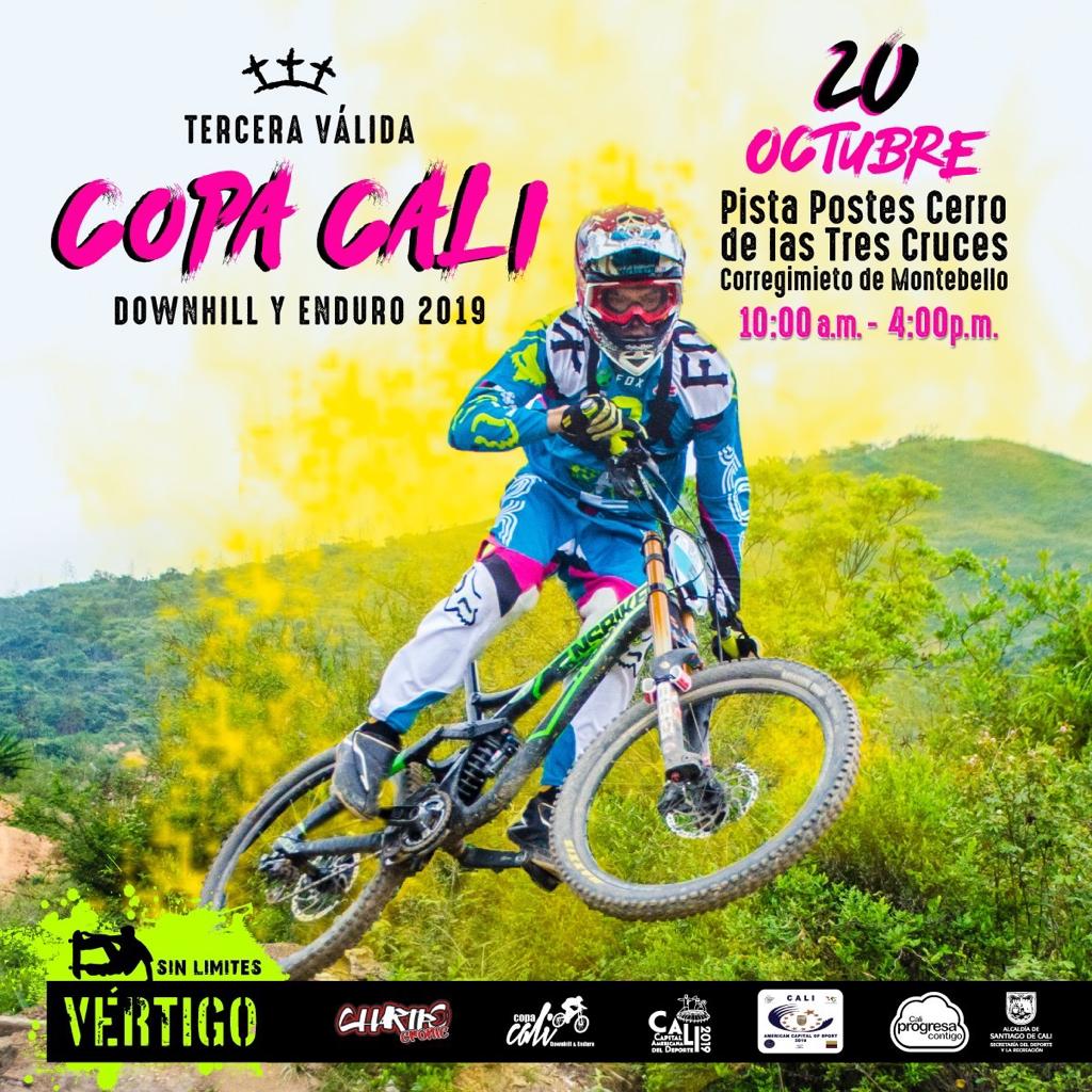 Cali será la pista de la ‘Copa Calli Downhill y Enduro 2019’ este fin de semana