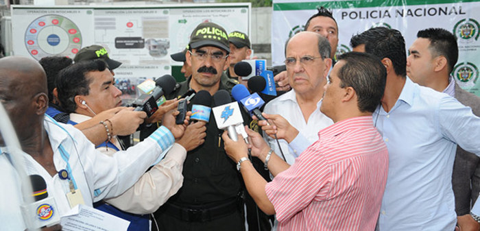 General Palomino destaca trabajo de la Administración caleña contra la delincuencia