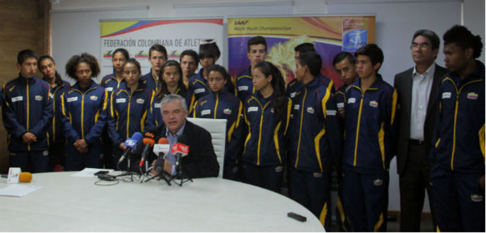 Colombia ya tiene lista su representación para el Campeonato del Mundo de Atletismo de Menores