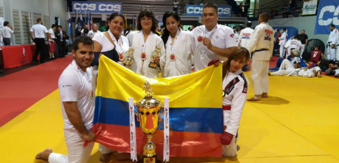 Colombia bicampeón Panamericano de Jiu Jitsu