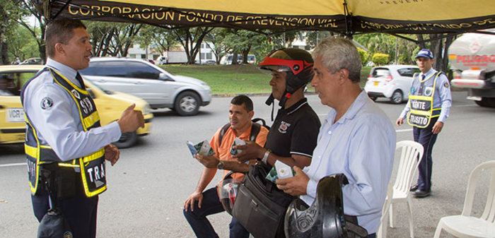 Educación vial para motociclistas en la Semana de la Cultura Ciudadana