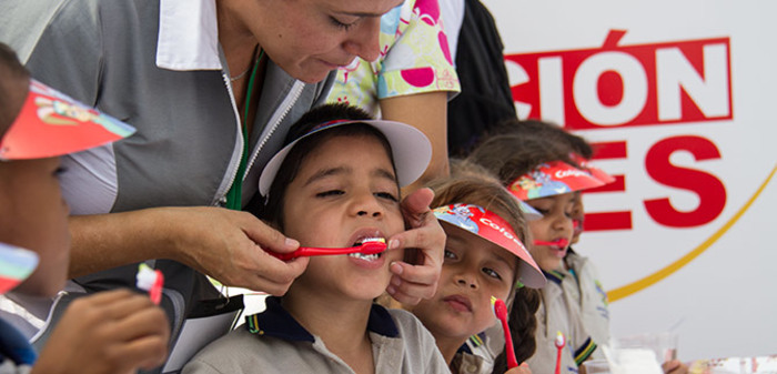 Secretaría de Salud realizó jornada preventiva de salud oral a niños de la Comuna 20