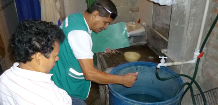 Realizan jornada de prevención contra el dengue y chikunguña en la Comuna 8 de Cali