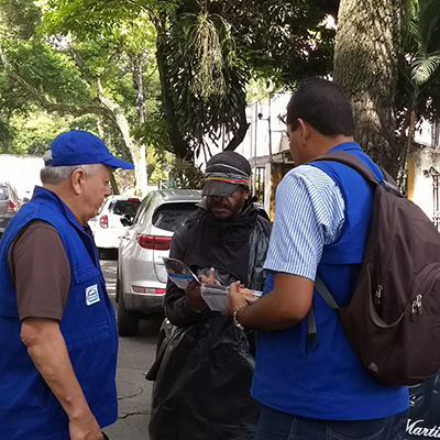 Secretaría de Salud interviene en la estrategia piloto de habitante de calle en Centenario