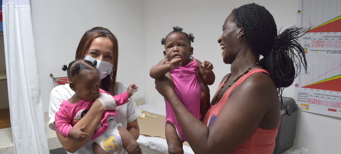 Santiago de Cali siguió cumpliendo con la vacunación infantil