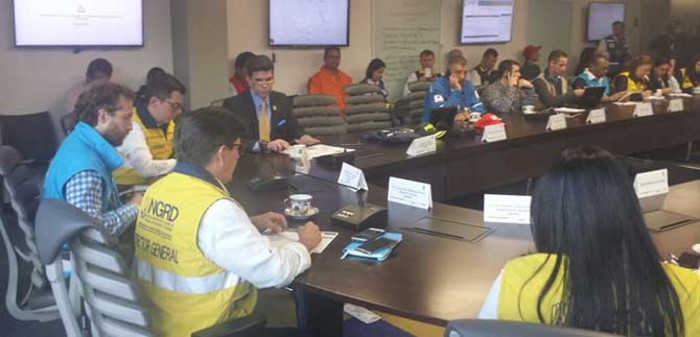 Cali participa en ejercicio de simulación de un sismo de gran magnitud en Bogotá