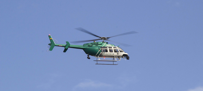 Helicóptero de la Policía apoyará operativos contra ‘piques’ ilegales en Cali