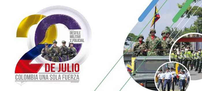 A disfrutar este viernes 20 de julio del desfile militar y policial en la Autopista Suroriental