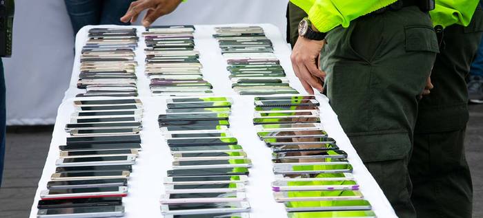 Más de 2000 celulares recuperados por las autoridades siguen sin ser reclamados en Cali