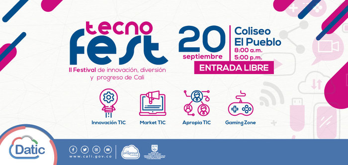Participa como ponente en el segundo TecnoFest: Festival de Innovación, Diversión y Progreso de Cali