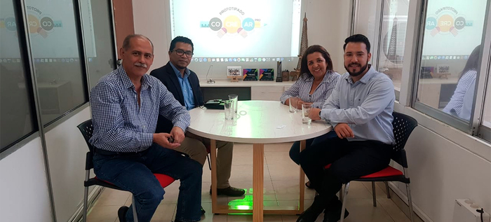 Representantes de la Vicepresidencia de Guatemala interesados en avances tecnológicos de la Alcaldía de Santiago de Cali