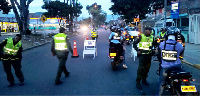 Tránsito y Policía se toman las comunas caleñas
