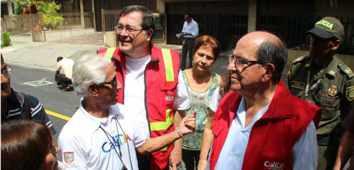 Alcalde Guerrero puso en servicio más vías en las comunas 16 y 17