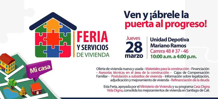 Séptima Feria y Servicios de Vivienda será el 28 de marzo