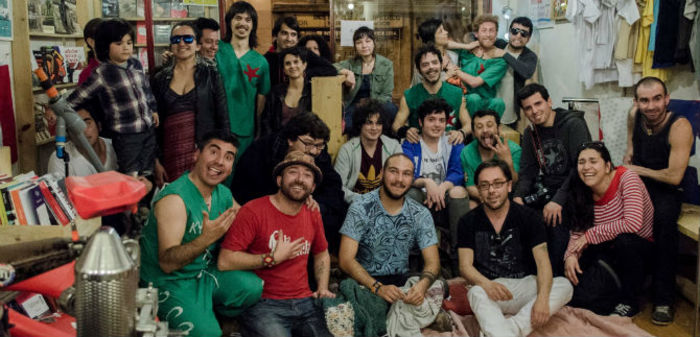 Banda chilena Keko Yoma, en los Jueves del Samán