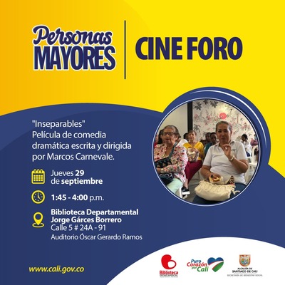 Personas Mayores - Cine Foro