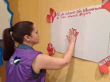 12 de febrero, Día Internacional de las Manos Rojas: seguimos construyendo paz