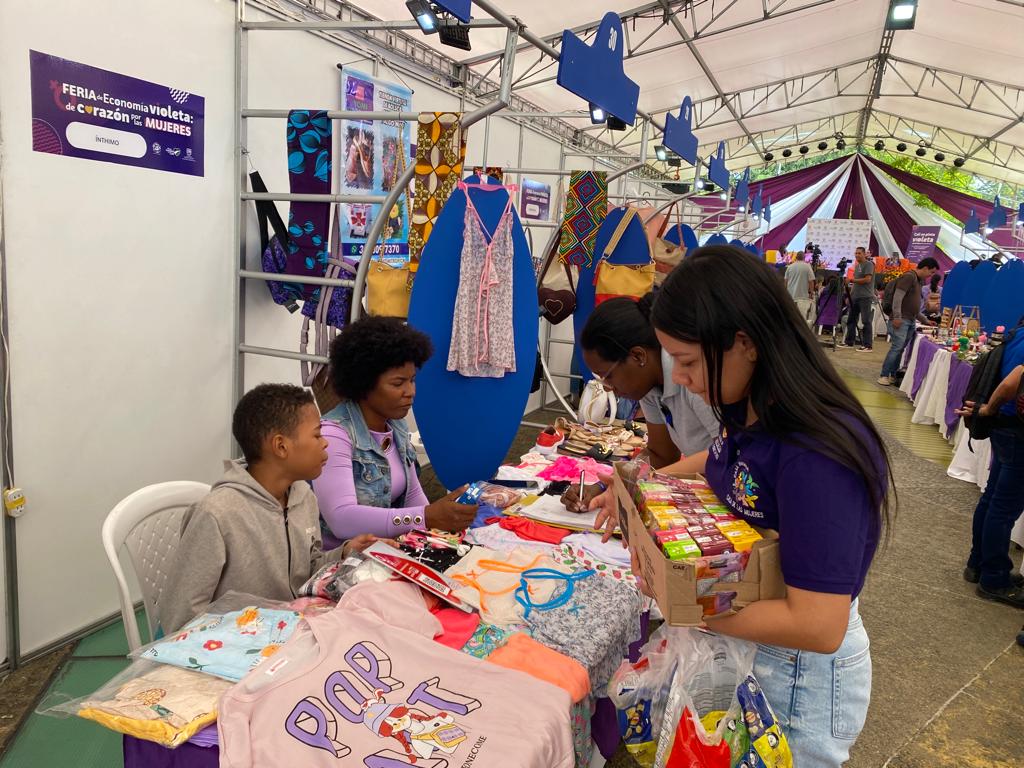Feria de Economía Violeta: un espacio para emprendimientos de las mujeres