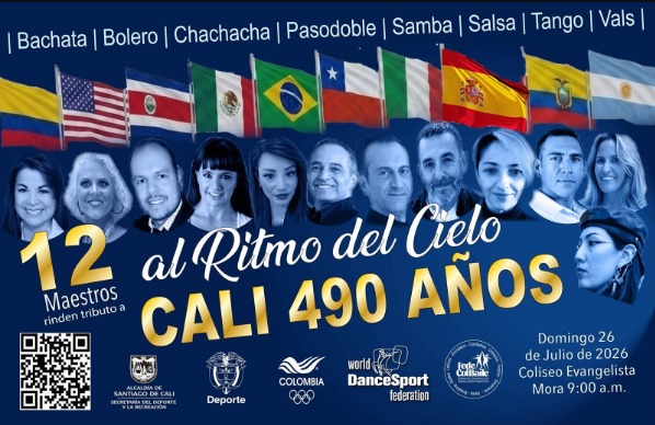 Ciclovida 2 XII Baile Deportivo al Ritmo del Cielo – Tributo a Cali 490 Años