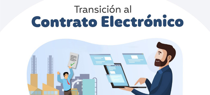 Socialización para la transición al contrato electrónico