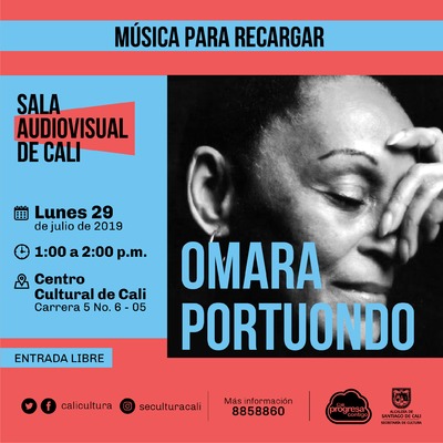 Música para recargar Omara Portuondo - Centro Cultural de Cali - Salón 218