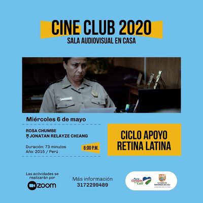 Cine club 2020 Sala Audiovisual en casa miércoles 6 mayo 