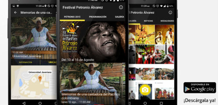 Prográmese para el Festival Petronio con aplicación móvil gratuita