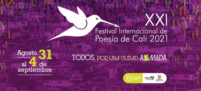 Prográmate con la XXI edición del Festival Internacional de Poesía de Cali 2021