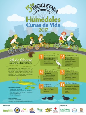5ta Bicicletada por los Humedales