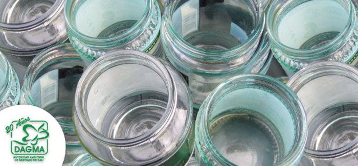 El vidrio como material 100% reciclable.