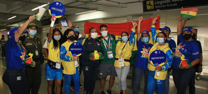 Bolivianos ya están en Cali para competir en los I Juegos Panamericanos Junior
