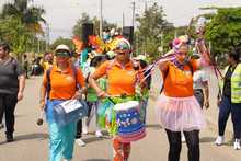 Con carnaval culminó celebración del ‘Mes de los Humedales’