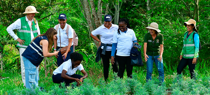 Delegación del gobierno de Surinam conoció ‘Corazón de Pance’ y experiencia de Pago por Servicios Ambientales