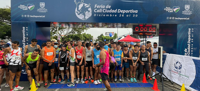 Más de 1500 caleños vibraron con la Carrera Atlética Río Cali en la Feria Deportiva