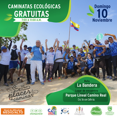 Caminata ecológica ruta La Bandera