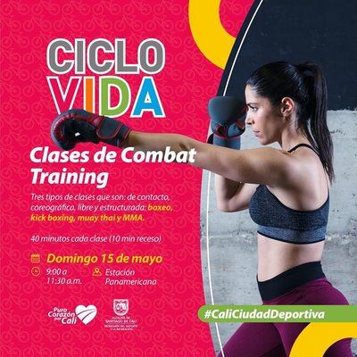 Ciclovida -  Clases de Combat Training