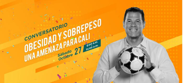El gran Oscar Córdoba será panelista del conversatorio sobre obesidad y sobrepeso del Cali SportFest 2018